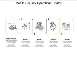 Mobile security operations center ppt powerpoint presentation layouts portfolio cpb