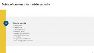 Mobile Security Powerpoint Presentation Slides Ideas Professional