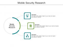 Mobile security research ppt powerpoint presentation infographic template guide cpb