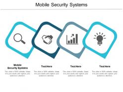 Mobile security systems ppt powerpoint presentation styles template cpb