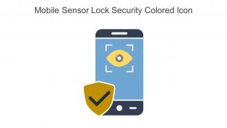 Mobile Sensor Lock Security Colored Icon In Powerpoint Pptx Png And Editable Eps Format