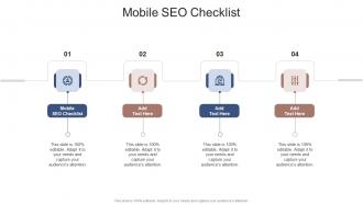 Mobile SEO Checklist In Powerpoint And Google Slides Cpb