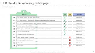 Mobile SEO Guide Internal And External Measures To Optimize Website Powerpoint Presentation Slides
