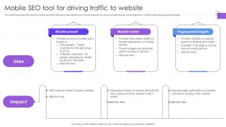 Mobile SEO Tool For Driving Traffic To Website