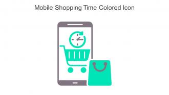 Mobile Shopping Time Colored Icon In Powerpoint Pptx Png And Editable Eps Format