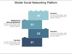 Mobile social networking platform ppt powerpoint presentation professional icons cpb