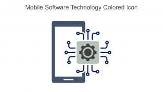 Mobile Software Technology Colored Icon In Powerpoint Pptx Png And Editable Eps Format
