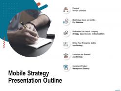 Mobile Strategy Presentation Outline Dependencies Ppt Powerpoint Presentation Slides Examples