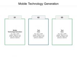 Mobile technology generation ppt powerpoint presentation outline slide portrait cpb