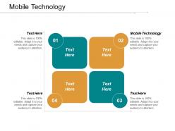 Mobile technology ppt powerpoint presentation gallery background cpb