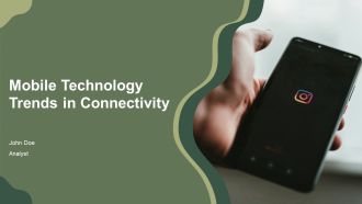 Mobile Technology Trends In Connectivity PPT Summary AT