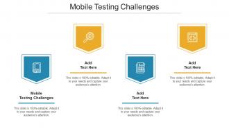 Mobile Testing Challenges Ppt Powerpoint Presentation Portfolio Tips Cpb