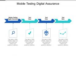Mobile testing digital assurance ppt powerpoint presentation slides cpb