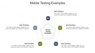 Mobile Testing Examples Ppt Powerpoint Presentation Pictures Skills Cpb