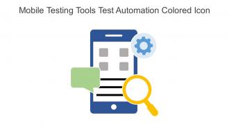 Mobile Testing Tools Test Automation Colored Icon In Powerpoint Pptx Png And Editable Eps Format