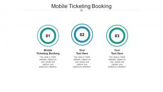 Mobile ticketing booking ppt powerpoint presentation portfolio outfit cpb