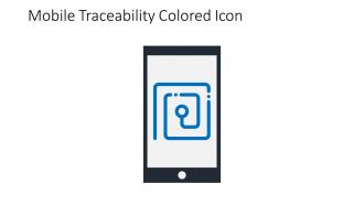 Mobile Traceability Colored Icon In Powerpoint Pptx Png And Editable Eps Format