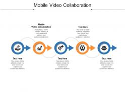 Mobile video collaboration ppt powerpoint presentation styles design ideas cpb