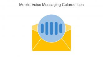 Mobile Voice Messaging Colored Icon In Powerpoint Pptx Png And Editable Eps Format