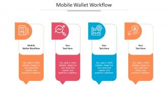 Mobile Wallet Workflow Ppt Powerpoint Presentation Visual Aids Infographic Cpb