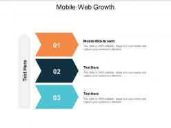 Mobile web growth ppt powerpoint presentation ideas gallery cpb