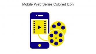 Mobile Web Series Colored Icon In Powerpoint Pptx Png And Editable Eps Format