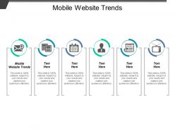Mobile website trends ppt powerpoint presentation icon inspiration cpb