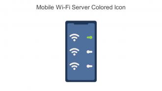 Mobile Wi Fi Server Colored Icon In Powerpoint Pptx Png And Editable Eps Format