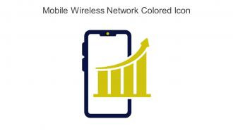 Mobile Wireless Network Colored Icon In Powerpoint Pptx Png And Editable Eps Format