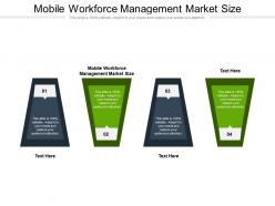 Mobile workforce management market size ppt powerpoint presentation slides aids cpb