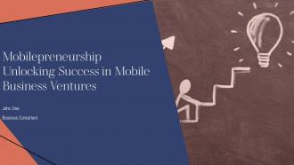 Mobilepreneurship Unlocking Success In Mobile Business Ventures PPT Example ST AI