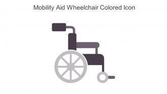 Mobility Aid Wheelchair Colored Icon In Powerpoint Pptx Png And Editable Eps Format