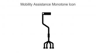 Mobility Assistance Monotone Icon In Powerpoint Pptx Png And Editable Eps Format
