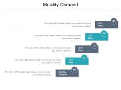 Mobility demand ppt powerpoint presentation file background image cpb