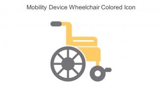Mobility Device Wheelchair Colored Icon In Powerpoint Pptx Png And Editable Eps Format
