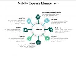 Mobility expense management ppt powerpoint presentation outline infographics cpb
