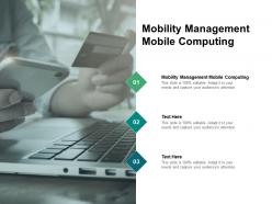 Mobility management mobile computing ppt powerpoint presentation background cpb