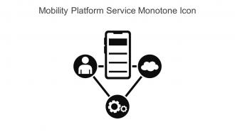 Mobility Platform Service Monotone Icon In Powerpoint Pptx Png And Editable Eps Format