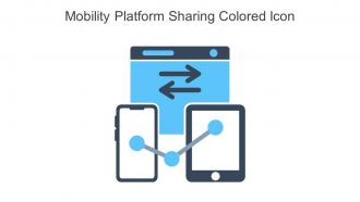 Mobility Platform Sharing Colored Icon In Powerpoint Pptx Png And Editable Eps Format