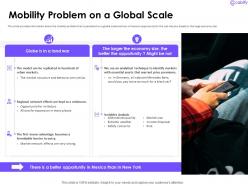 Mobility problem on a global scale markets cabify investor funding elevator