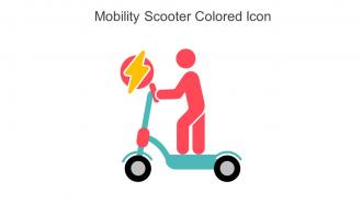 Mobility Scooter Colored Icon In Powerpoint Pptx Png And Editable Eps Format