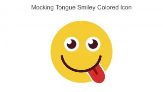 Mocking Tongue Smiley Colored Icon In Powerpoint Pptx Png And Editable Eps Format