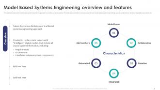 Model Based Systems Engineering Powerpoint Ppt Template Bundles Visual Impactful