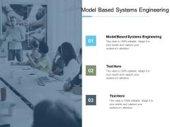 Model based systems engineering ppt powerpoint presentation styles slides cpb
