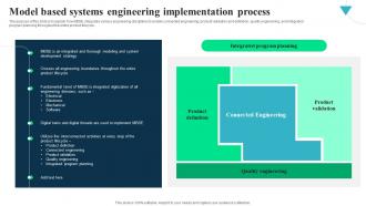Model Based Systems Integrated Modelling And Engineering