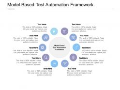 Model based test automation framework ppt powerpoint presentation infographic template show cpb