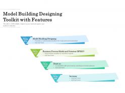 Model building designing toolkit with features