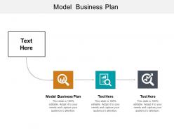 Model business plan ppt powerpoint presentation gallery graphics cpb