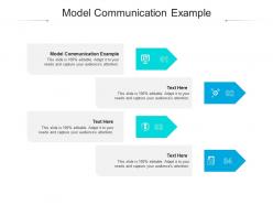 Model communication example ppt powerpoint presentation styles example file cpb
