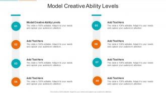 Model Creative Ability Levels In Powerpoint And Google Slides Cpb